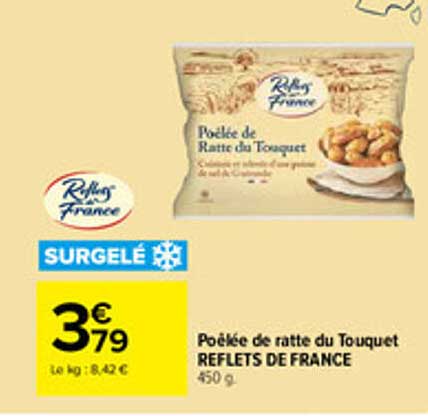 Poêlée de ratte du Touquet REFLETS DE FRANCE 450 g