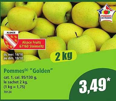 Pommes "Golden"