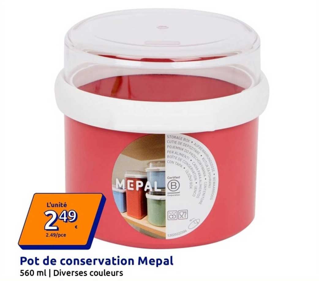Pot de conservation Mepal