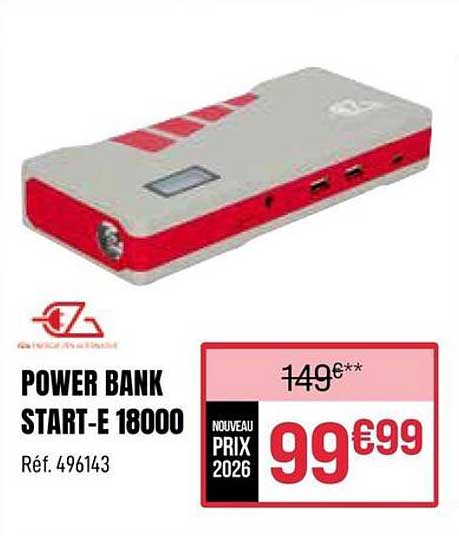 POWER BANK START-E 18000