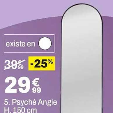 Psyché Angie H. 150 cm