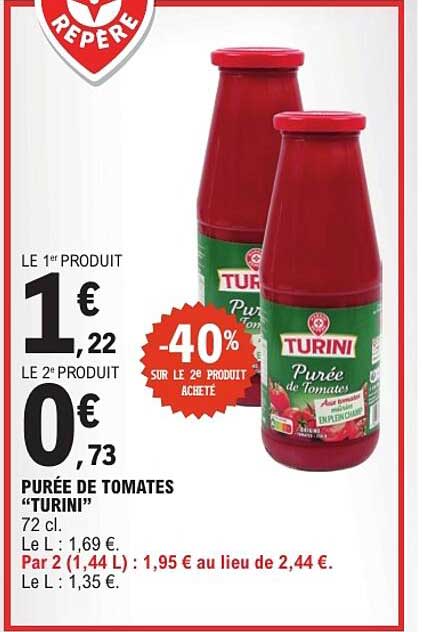 PURÉE DE TOMATES “TURINI”