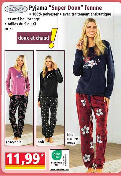 Pyjama “Super Doux” femme