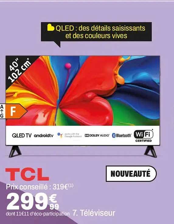 QLED : des détails saisissants et des couleurs vives