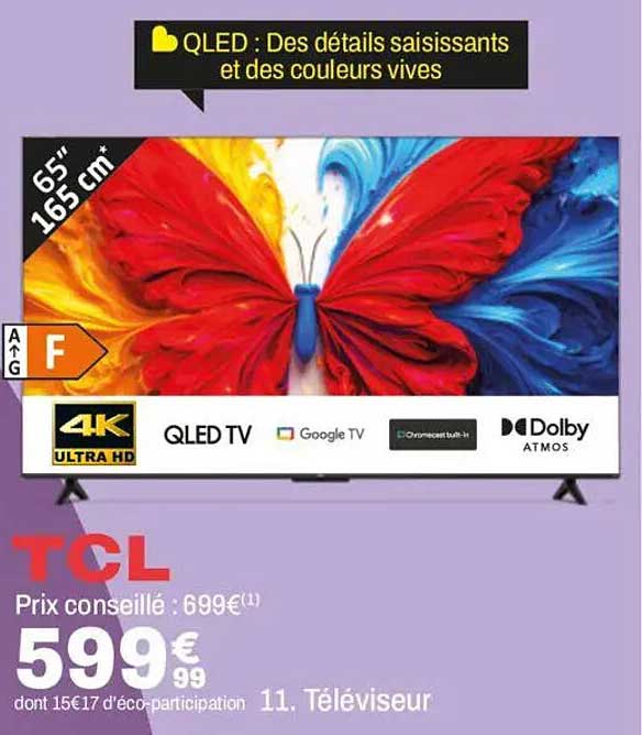 QLED : Des détails saisissants et des couleurs vives