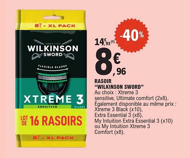RASOIR "WILKINSON SWORD"