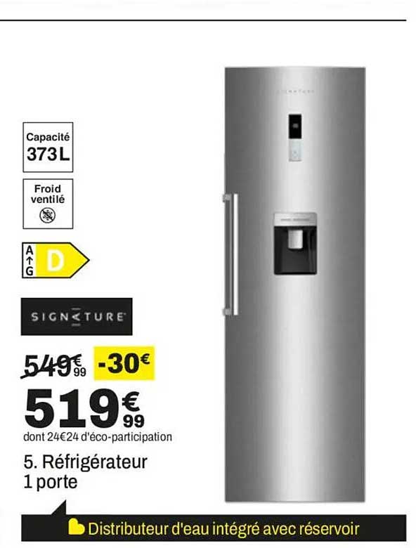 Réfrigérateur 1 porte