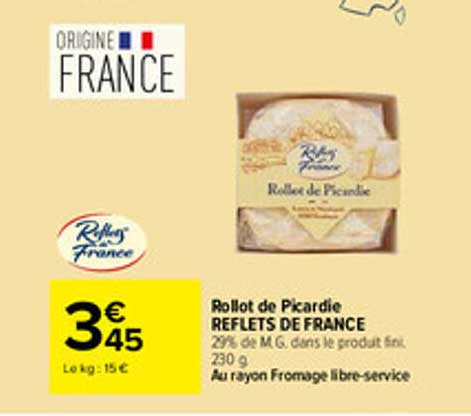 Rollot de Picardie REFLETS DE FRANCE