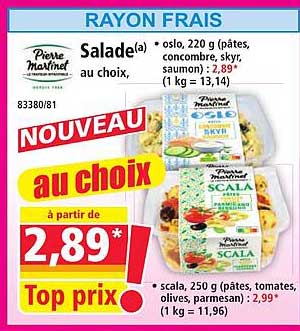 Salade au choix