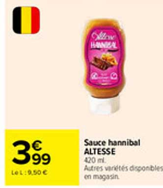 Sauce hannibal ALTESSE