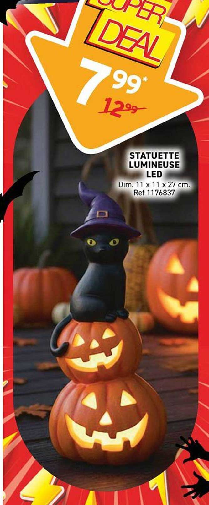 STATUETTE LUMINEUSE LED
