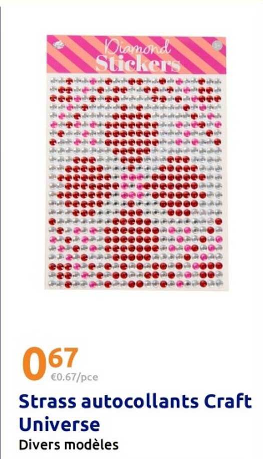 Strass autocollants Craft Universe