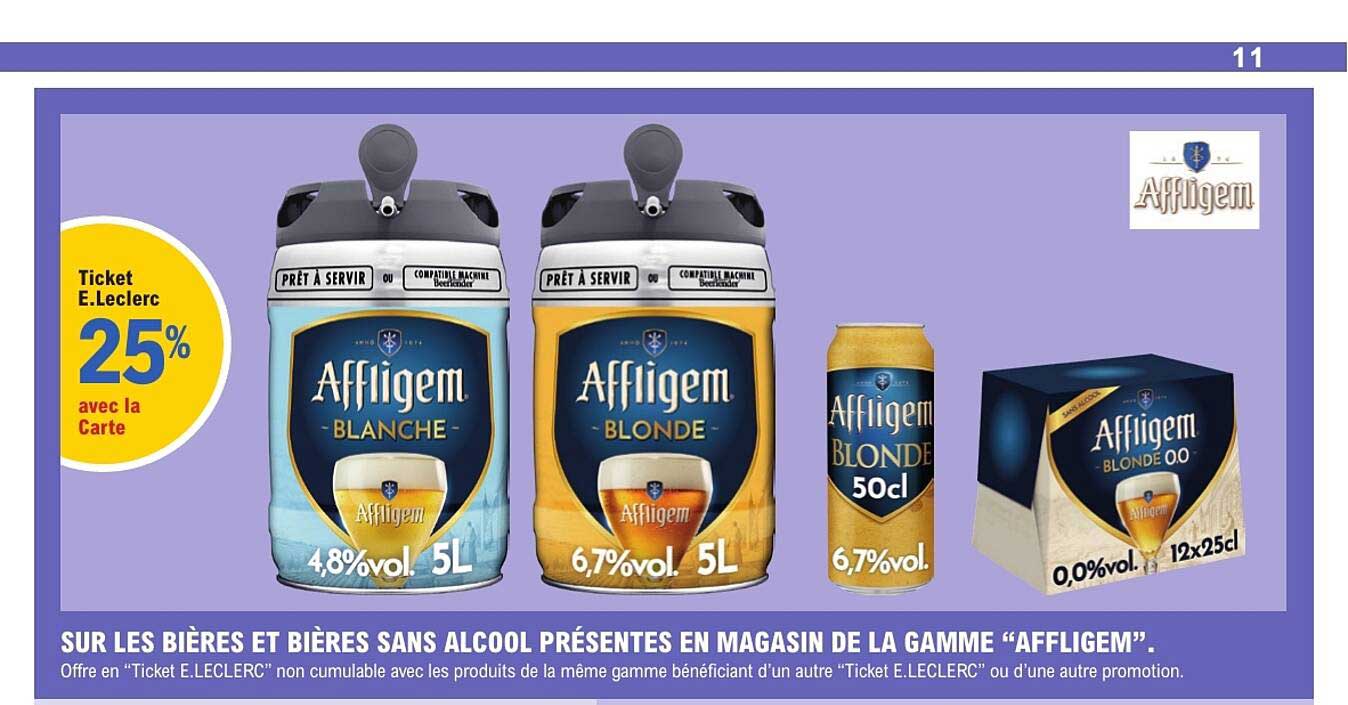 Ticket E.Leclerc 25% avec la Carte