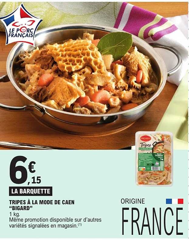 TRIPES À LA MODE DE CAEN “BIGARD”