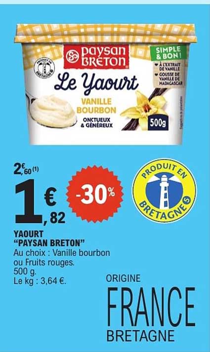 YAOURT “PAYSAN BRETON”