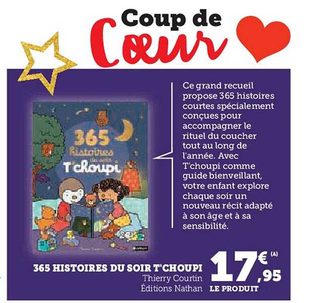 365 HISTOIRES DU SOIR T'CHOUPI
