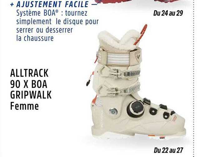 ALLTRACK 90 X BOA GRIPWALK Femme