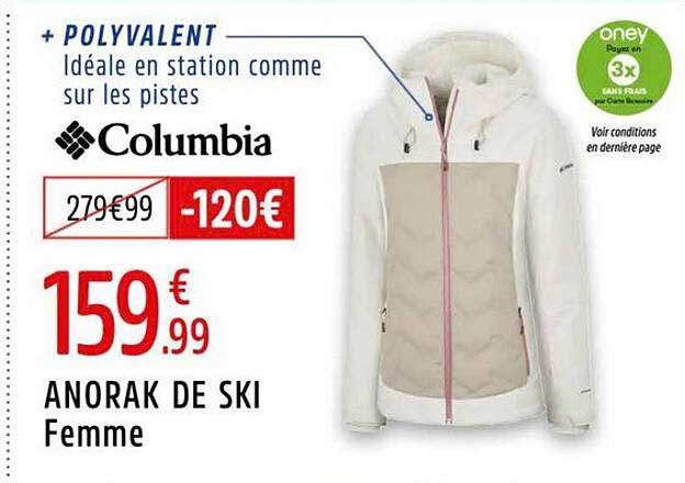 ANORAK DE SKI Femme