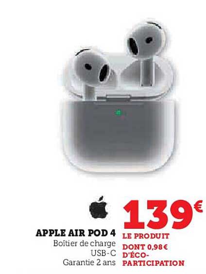 APPLE AIR POD 4