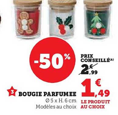 BOUGIE PARFUMEE