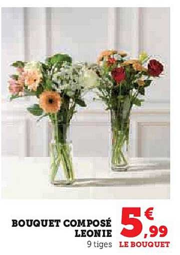 BOUQUET COMPOSÉ LEONIE