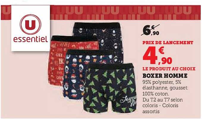 BOXER HOMME