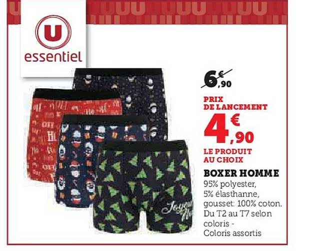 BOXER HOMME