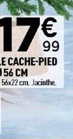 CACHE-PIED 56 CM