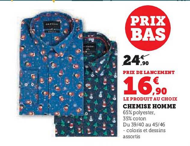 CHEMISE HOMME