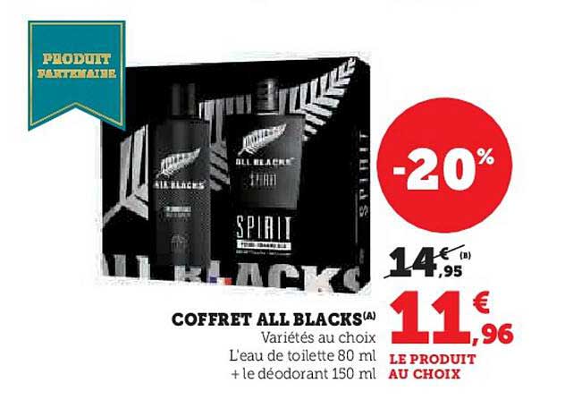 COFFRET ALL BLACKS