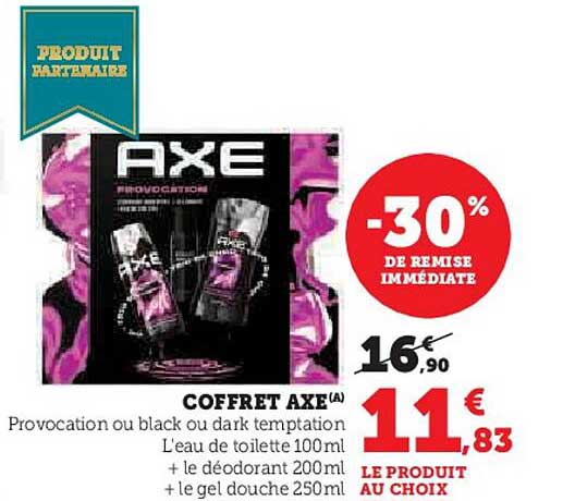 Coffret Axe