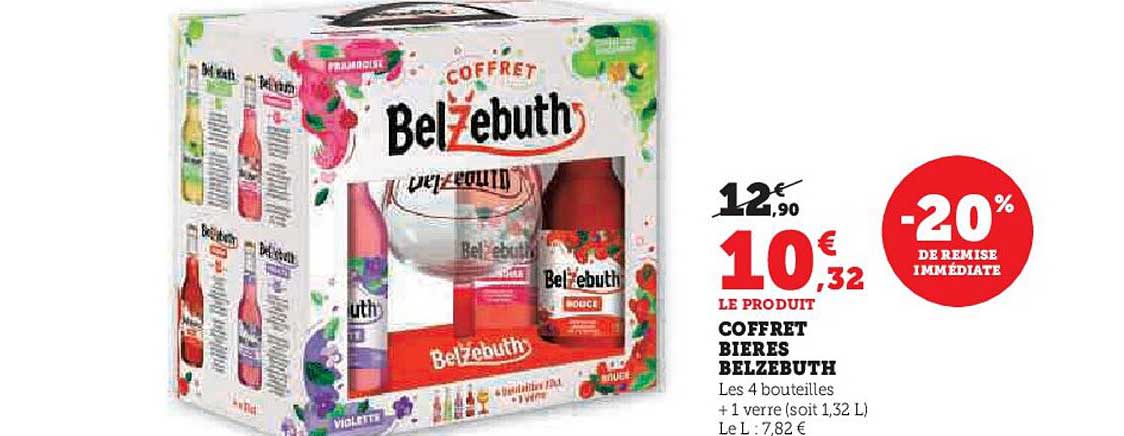 COFFRET BIERES BELZEBUTH