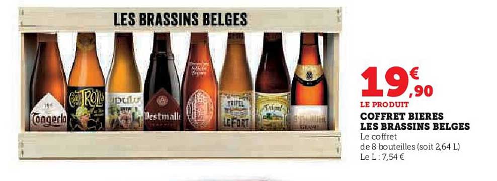 COFFRET BIÈRES LES BRASSINS BELGES