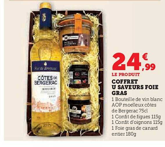 Coffret U Saveurs Foie Gras