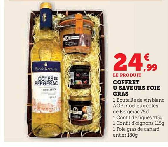 Coffret U Saveurs Foie Gras