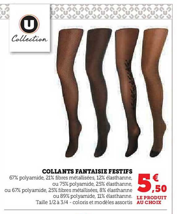 COLLANTS FANTAISIE FESTIFS