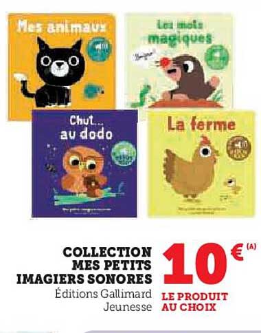 COLLECTION MES PETITS IMAGIERS SONORES
