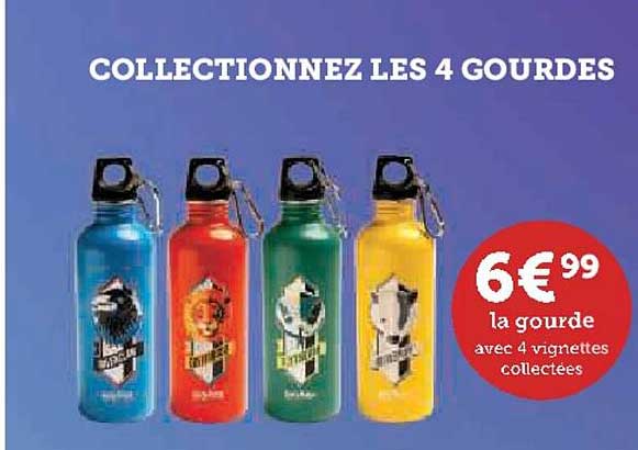 COLLECTIONNEZ LES 4 GOURDES
