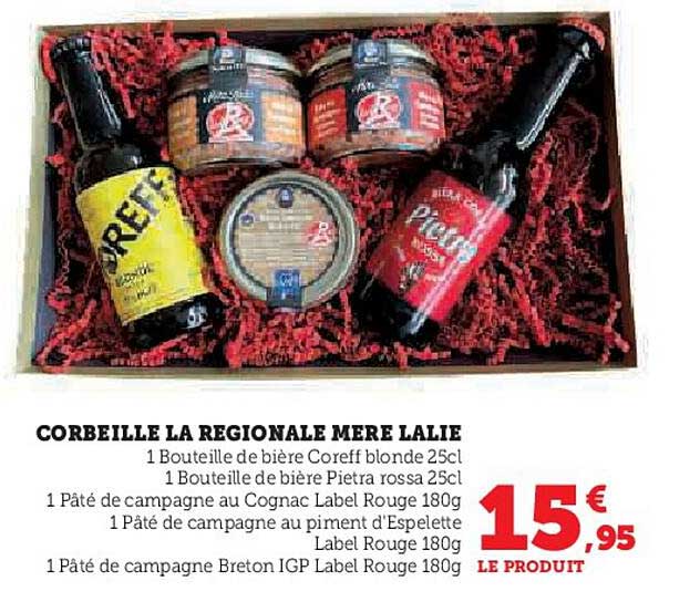 CORBEILLE LA REGIONALE MERE LALIE