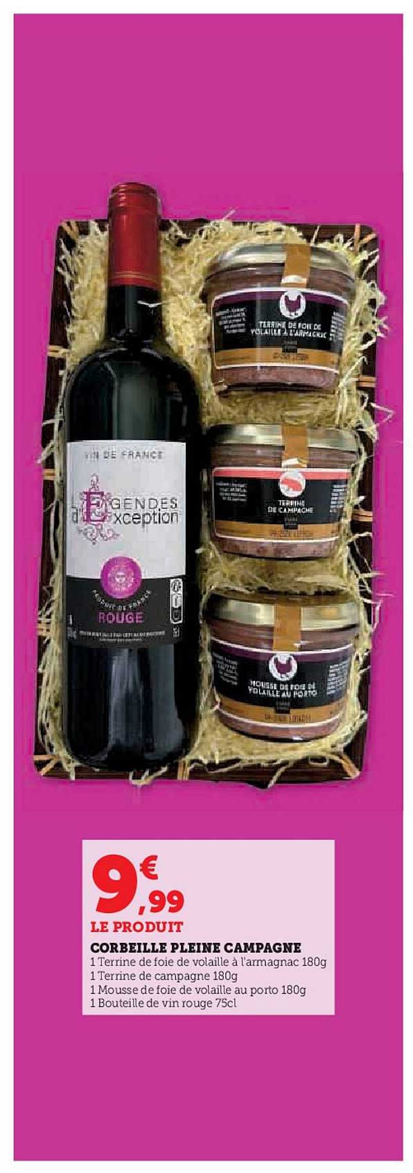 CORBEILLE PLEINE CAMPAGNE