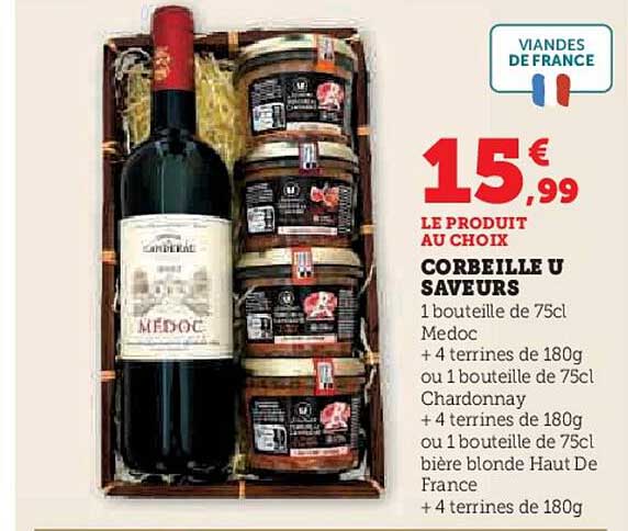 CORBEILLE U SAVEURS