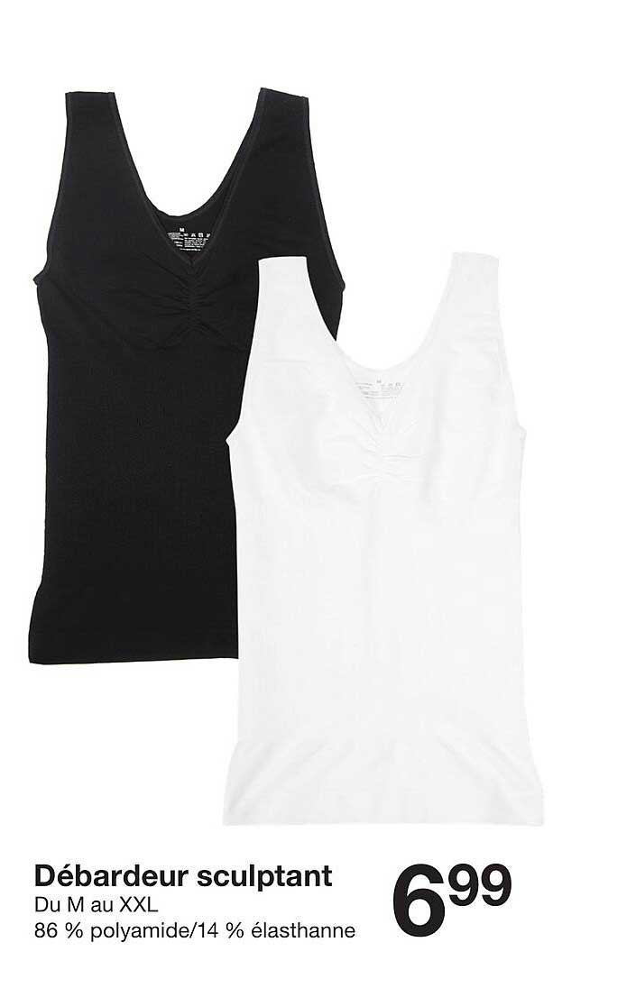 Débardeur sculptant