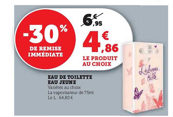 EAU DE TOILETTE EAU JEUNE