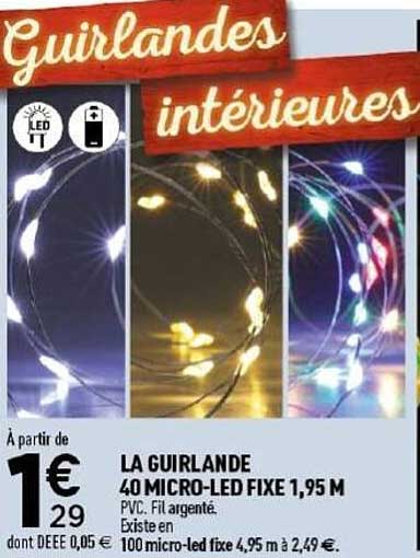 Guirlandes intérieures