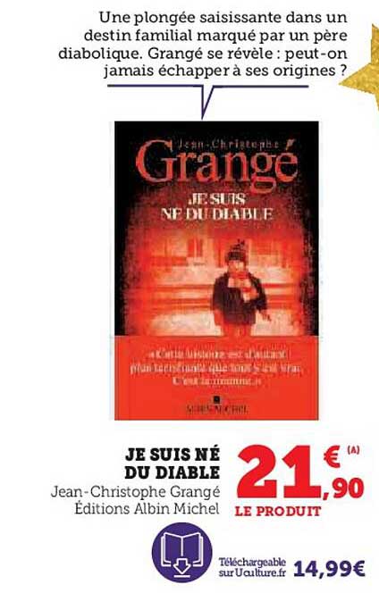 JE SUIS NÉ DU DIABLE