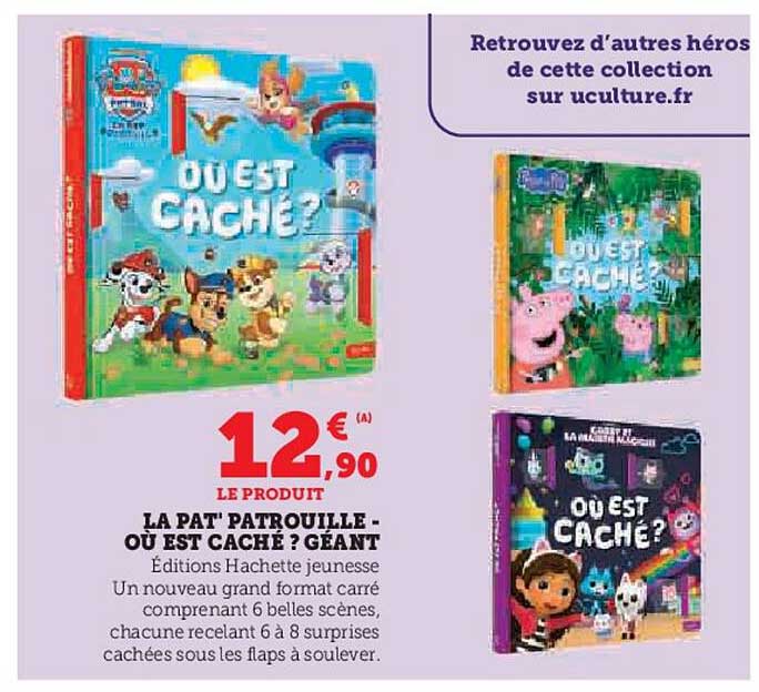 LA PAT' PATROUILLE - OÙ EST CACHÉ ? GÉANT
