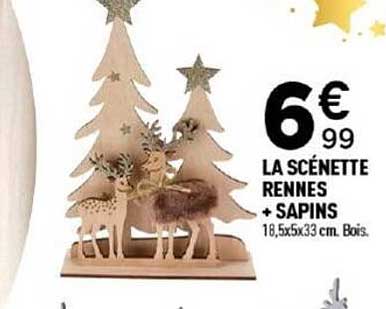LA SCÈNETTE RENNES + SAPINS