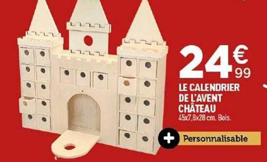 LE CALENDRIER DE L'AVENT CHÂTEAU