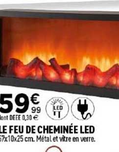 LE FEU DE CHEMINÉE LED