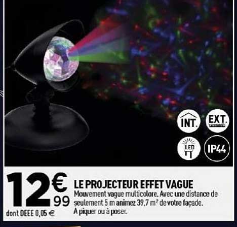 LE PROJECTEUR EFFET VAGUE
